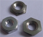 steel zinc plating machined nuts